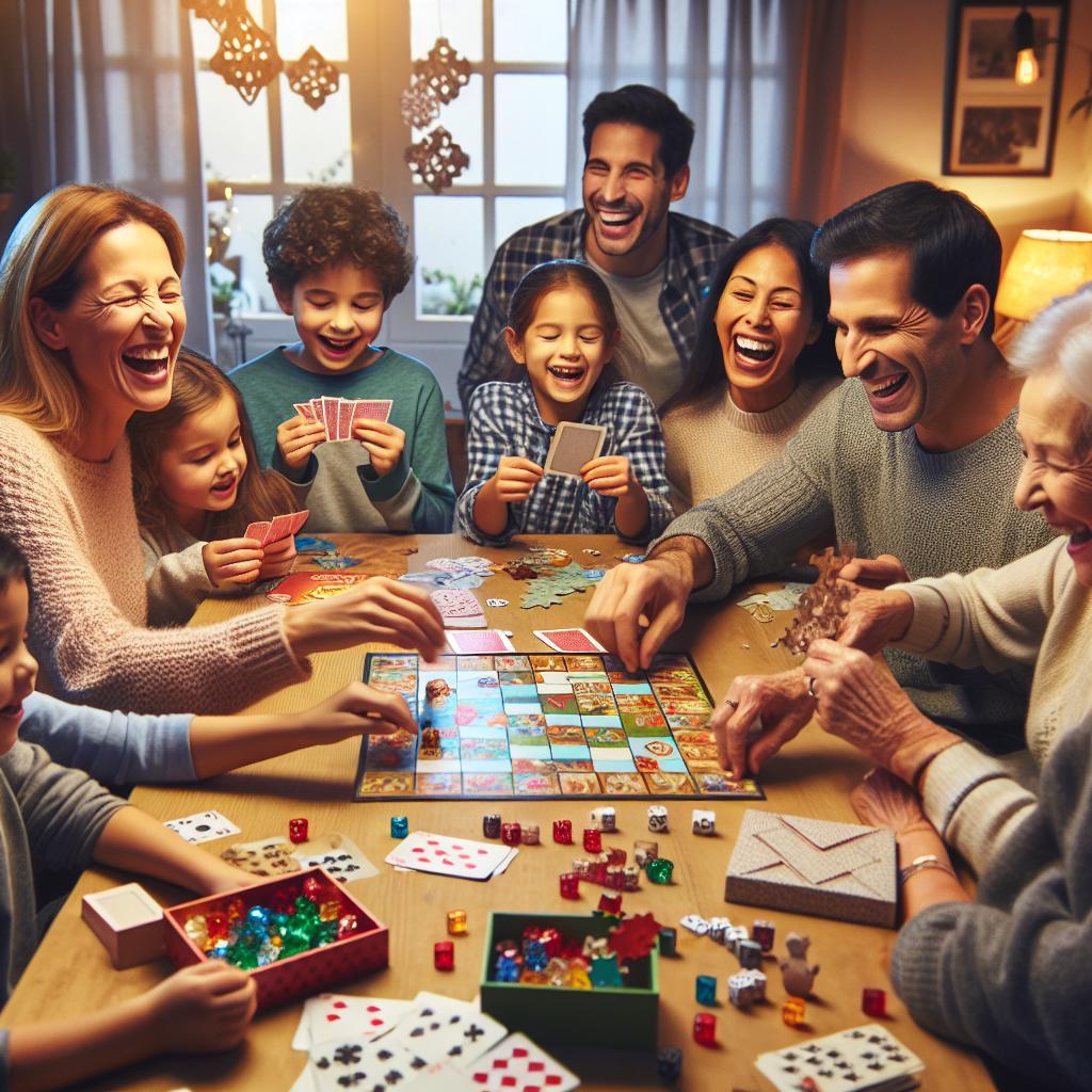 Partyspiele für Familienabende