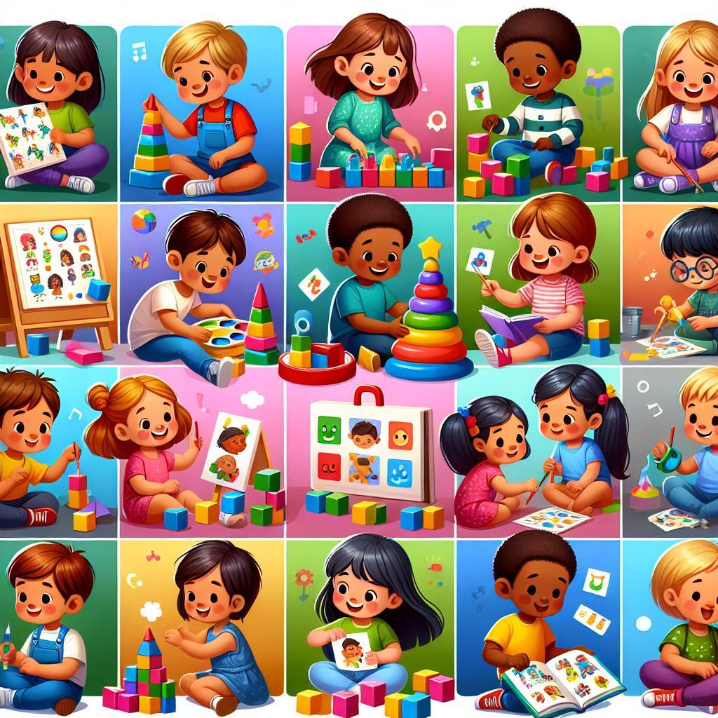 Lernspiele für Vorschulkinder: Spielerisch Wissen aufbauen