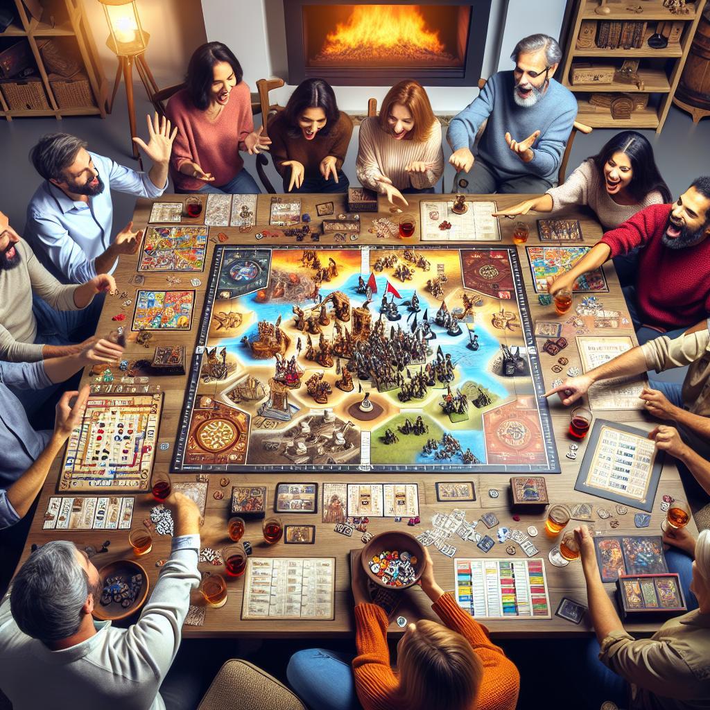 Brettspiele für große Gruppen